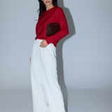 Elastic Waist Pant - Ecru