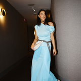 Slip Midi Skirt - Aquamarine