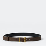 Vegan Suede Belt - Chocolate