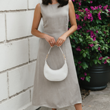 Sleeveless Slip Dress - Dusty Olive