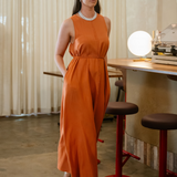 Fray Maxi Dress - Terracotta