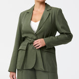 Tailored Blazer - Khaki
