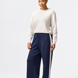 Side Stripe Pant - Navy