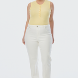 Signature Slim Leg Jeans - White
