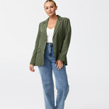 Tailored Blazer - Khaki