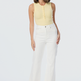 Signature Straight Leg Jeans - White