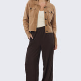 Pocket Knit Cardigan - Biscuit