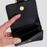 Gold Bar Mini Purse - Black