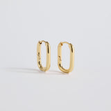 Rectangle Hoop Earrings