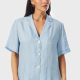 Short Sleeve Shirt - Sky Blue