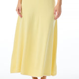 Knit Midi Skirt - Limoncello