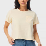 Pocket T-Shirt - Pastel Lemon