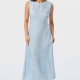 Slip Midi Dress - Sky Blue