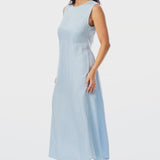 Slip Midi Dress - Sky Blue