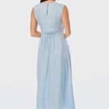 Slip Midi Dress - Sky Blue