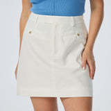 Welt Pocket Mini Skirt - White (Pre Order)