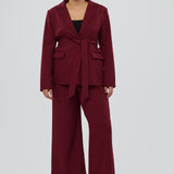 Tailored Pant - Mulberry