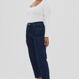 Signature Barrel Leg Jeans - Indigo