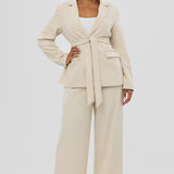 Tailored Pant - Oatmeal