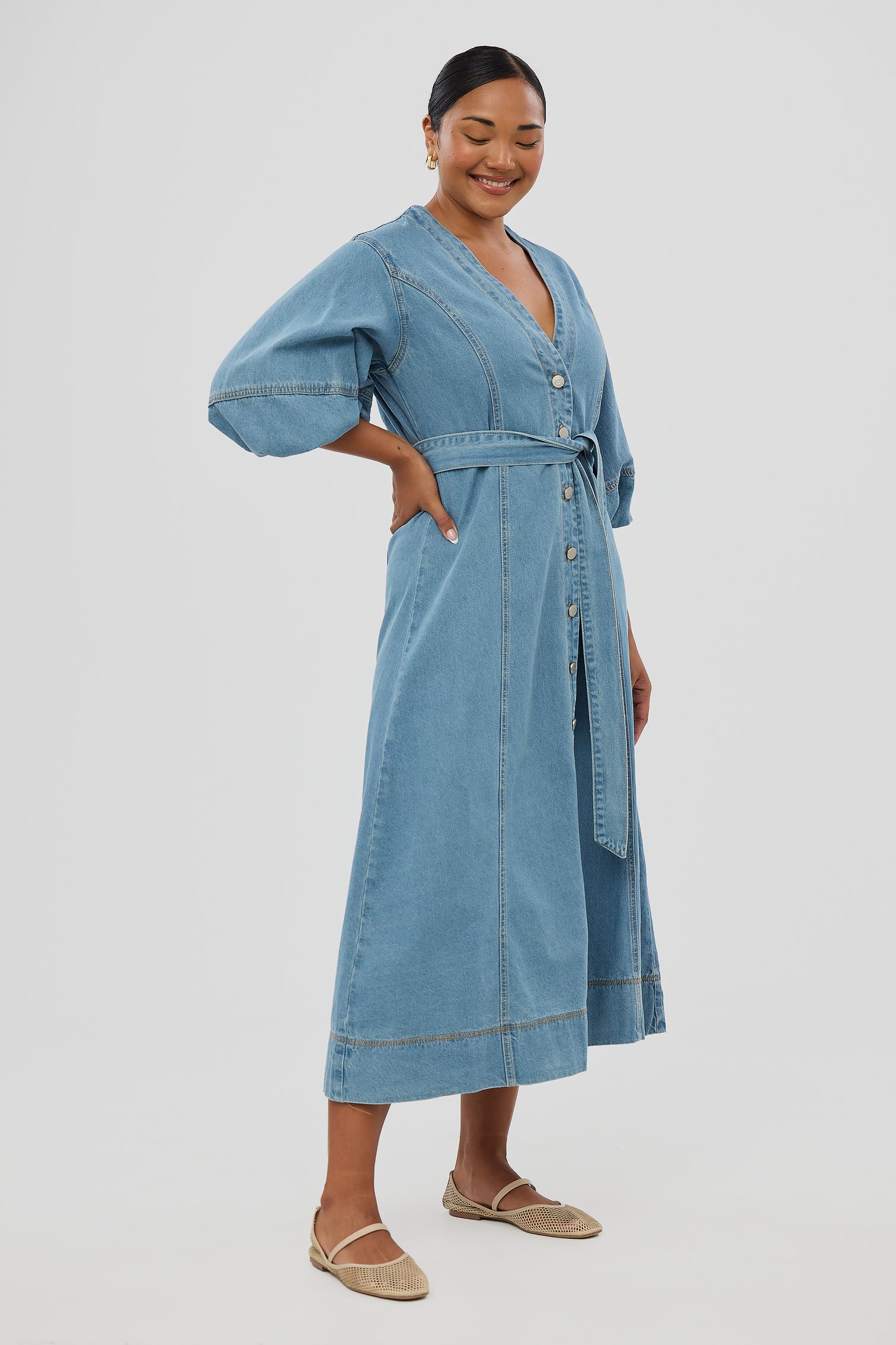 Serafina Dress G8cr Light Matcha