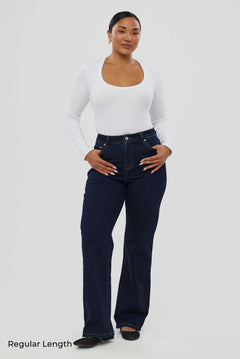 Signature Straight Leg Jeans - Indigo