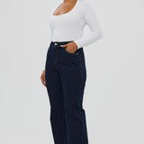 Signature Straight Leg Jeans - Indigo