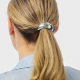 Contour Hair Cuff - Silver