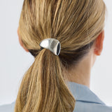 Asymmetric Hair Cuff - Silver