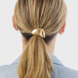 Asymmetric Hair Cuff - Gold