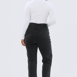 Signature Slim Leg Jeans - Black Wash