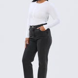 Signature Slim Leg Jeans - Black Wash