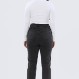 Signature Slim Leg Jeans - Black Wash