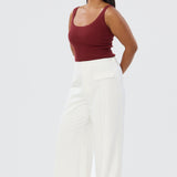 Tailored Pocket Pants - White