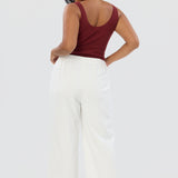 Tailored Pocket Pants - White