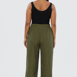 Tailored Pocket Pants - Khaki