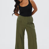 Tailored Pocket Pants - Khaki