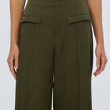 Tailored Pocket Pants - Khaki