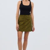 Scoop Neck Knit Tank - Black