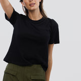 Lightweight Regular T-Shirt - Black