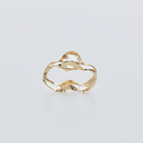 Organic Hair Clip - Gold