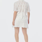 Broderie Anglaise Shirt - White