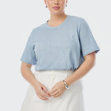 Lightweight Regular T-Shirt - Ice Blue