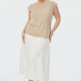 Lightweight Cap Sleeve Tank - Wheat