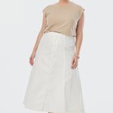 Lightweight Cap Sleeve Tank - Wheat
