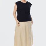 Lightweight Cap Sleeve Tank - Black
