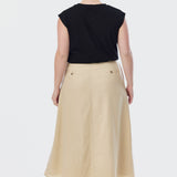 Lightweight Cap Sleeve Tank - Black