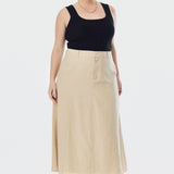 Square Neck Tank - Black