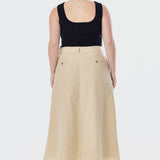 Square Neck Tank - Black