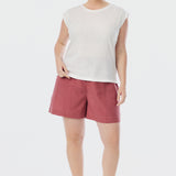 Lightweight Cap Sleeve Tank - White
