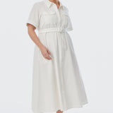 Broderie Anglaise Dress - White